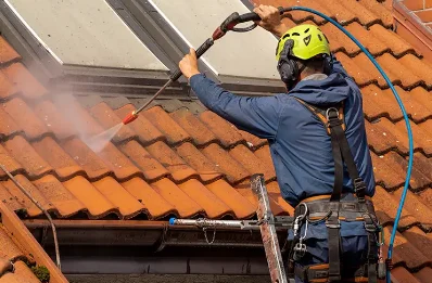 Démoussage et hydrofuge de toiture à Calleville-les-Deux-Églises